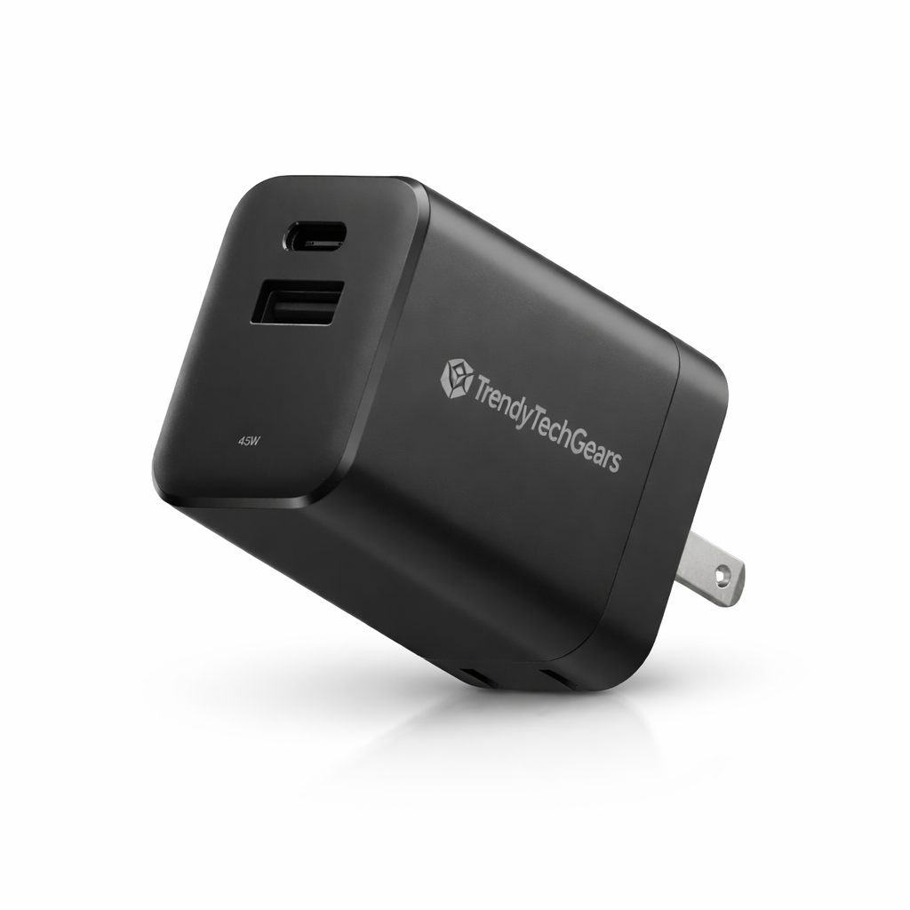 TrendyTechGears Fast GaN Charger PD 45W (1C + 1A)