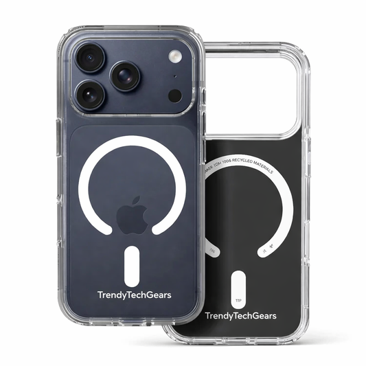 TrendyTechGears Clear Case for iPhone 17